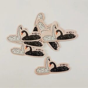 Swan Sticker